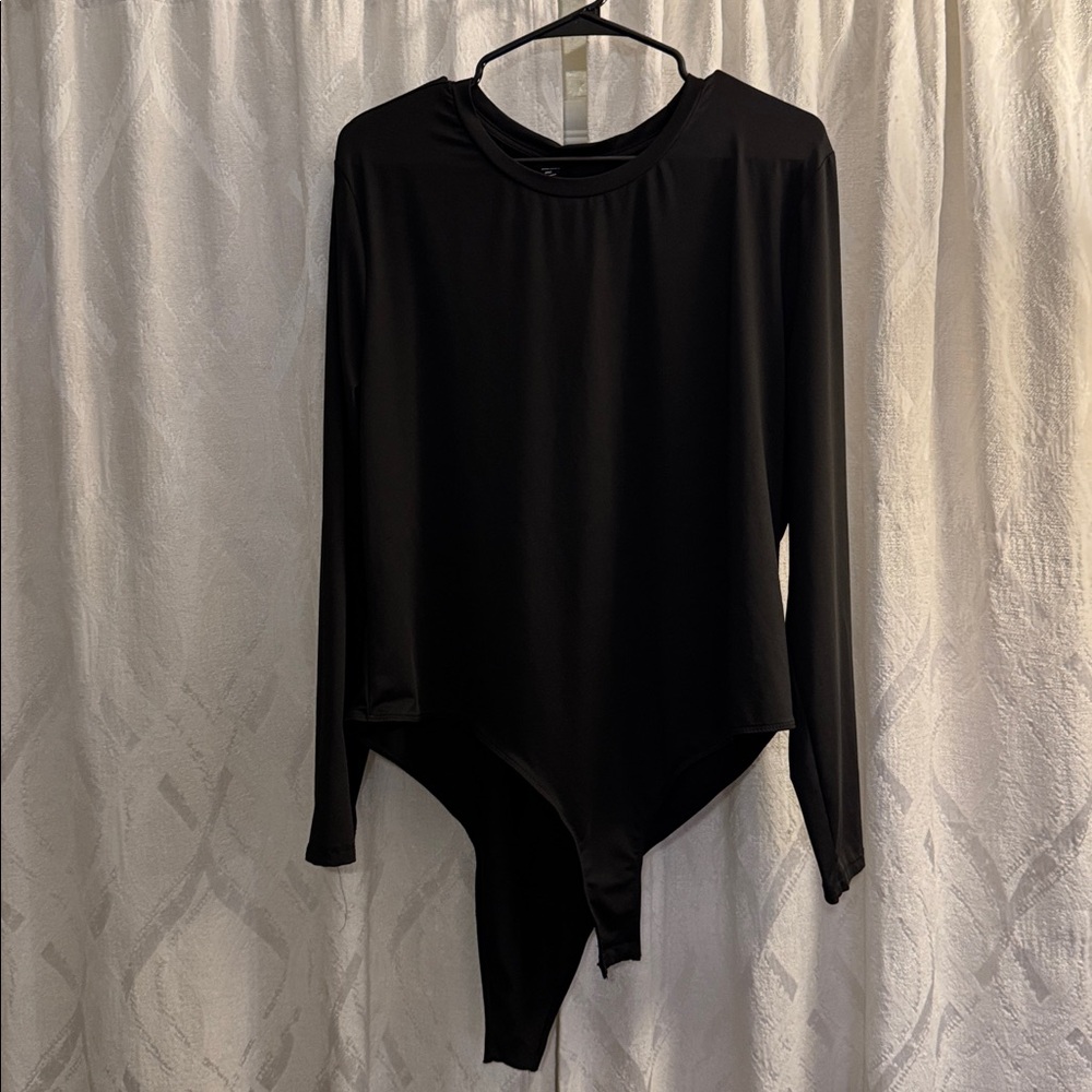 Black Long Sleeve Bodysuit